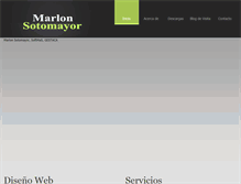 Tablet Screenshot of marlonsotomayor.net